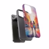 lesbian walking down the street Abstract watercolour IPhone Cases 2 - Image 47