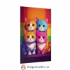 Kawaii cats Lesbian Pride flag 2 Rolled Posters - Image 11
