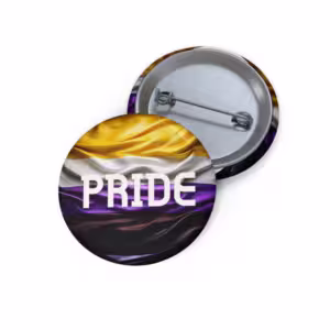 Non-Binary Pin Buttons
