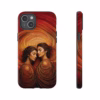Beautiful lesbian line art latin women IPhone Cases 5 - Image 55