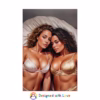Beautiful Erotic lesbian laying on a bed 1 Rolled Posters - Image 33