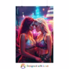CyberPunk lesbian women in Night Club - Rolled Posters 1 - Image 34