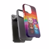 Kawaii Cats colour of the lesbian flag Kawaii art IPhone Cases 2 - Image 43