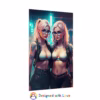 Beautiful Two nerdy lesbian women's Rolled Posters 1 - Image 23