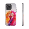 lesbian hugging Abstract watercolour IPhone Cases 1 - Image 70