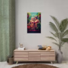Beautiful Illustration of Two lesbian in Home Garden Rolled Posters 2 - Image 20