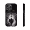 Beautiful lesbian Black and white line art European women IPhone Cases - Image 67