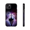 Beautiful Cyberpunk lesbian line art European women IPhone Cases 1 - Image 33